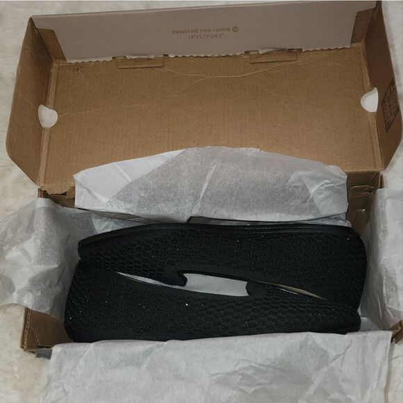 Skechers Cleo 2.0 Someday Flats Recycled Vegan Sparkle Knit Ballerina SlipOn 9.5 - Picture 3 of 15